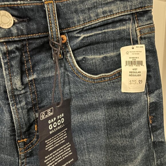 NWT Gap High Rise Stretch Skinny Jeans - Picture 5 of 6